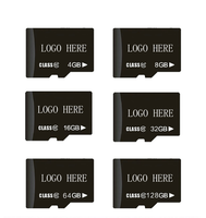 Kartu memori plastik 16GB 32GB 64GB, Flash kartu SD Class10 untuk ponsel varian 8GB