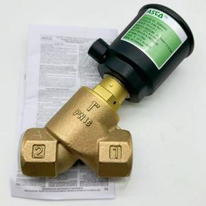 Nouvelles vannes anti-coup de mouche à corps en bronze à haut débit E290A392 à siège angulaire, pièces pneumatiques en stock - Product Image 3