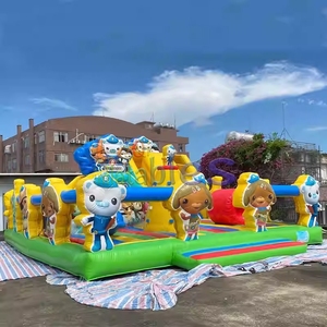 Château gonflable Octonauts de haute qualité avec trampoline de saut d'amusement géant pour parc en plein air enfants jouent - Product Image 6