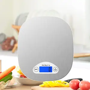 Wholesale Stainless Steel Kitchen Scales Digital Electronic Calories 5Kg Ozeri
