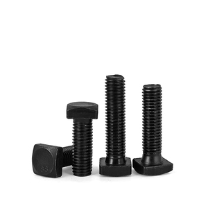 Bu lông đầu vuông loại 8.8, ren T, tiêu chuẩn GB8, vít đầu vuông M10 M12 M14 M16 M18 M20 M22 M24 M27 M30 M36 M42 M48 - Product Image 5