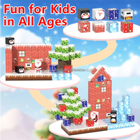 Blocs de construction magnétiques en forme de cube de 2 cm, 98 pièces, jeu sensoriel STEM, thème pour garçons et filles, puzzle de blocs magnétiques, ensemble de construction