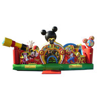 Mickey Souris Gonflable Videur Château Gonflable Sautant Gonflable Mickey Parc Pour Enfants Aire De Jeux