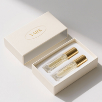 Flacon de parfum en verre de luxe de 50 ml de haute qualité, personnalisé en gros, emballage de parfum recyclable