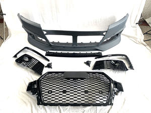 Conversione auto lifting Bodykit per <span class=keywords><strong>Audi</strong></span> <span class=keywords><strong>Q7</strong></span> 16-18 aggiornamento al diffusore posteriore paraurti anteriore RSQ7 - Product Image 3