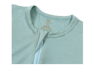 Tutina per Neonato a Maniche Lunghe Primavera 2026, Pagliaccetti Unisex per Bambini in Tinta Unita con Cerniera in Bambù e Spandex, <span class=keywords><strong>Abbigliamento</strong></span> per Bambini all'Ingrosso - Product Image 4