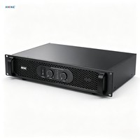Amplificateur de puissance professionnel 2U pour montage en rack, 400W *2, 8 ohms stéréo avec SPEAKON XLR pour système PA, DJ, sonorisation live