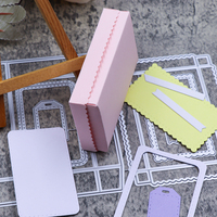 Scatole aperte vuote taglio metallo Die Scrapbooking timbro carta da intaglio carta stampaggio Die nuova scatola di caramelle artigianali Scrapbooking muore