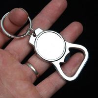 Décapsuleur porte-clés en métal personnalisé avec logo, en acier inoxydable, à graver, vente en gros CJX Factory
