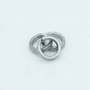 Wholesale fishing accessories split ring for fishing