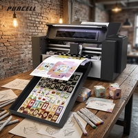 Machine de découpe de papier à double tête haute vitesse pour bureau, découpeuse de boîtes à passage unique, traceur pour carton, autocollants, étiquettes, invitations