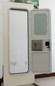 RV caravana <span class=keywords><strong>Camper</strong></span> remolque puerta de entrada porta D Ingresso del rimorchio del <span class=keywords><strong>Camper</strong></span> della roulotte del <span class=keywords><strong>Camper</strong></span> puertas de vidrio templado - Product Image 2
