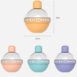 Khuôn Lưới Khúc Côn Cầu Trên Băng Dụng Cụ Nhà Bếp Bằng Silicon Khuôn Khúc Côn Cầu Trên Băng Hình Tròn Nhỏ - Product Image 4