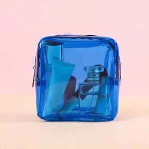 Small Transparent Cosmetic Bag PVC Women Zipper Clear <b>Makeup</b> Bags Beauty <b>Case</b> Travel Organizer Storage Wash Bag - Product Image 5