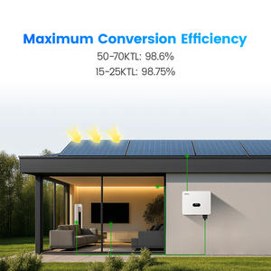 Epever solare su griglia Inverter <span class=keywords><strong>3</strong></span> fase 15kw 17kw 20kw 25kw 2 mppts Max.PV tensione di ingresso Inverter di accumulo di energia 1100VDC - Product Image 2