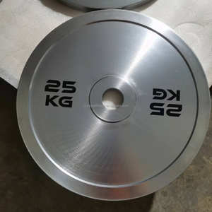 Placa de mancuerna de gimnasio, equipo de Fitness, placa de elevación potente, placa de acero calibrada, disco de parachoques de competición - Product Image 2