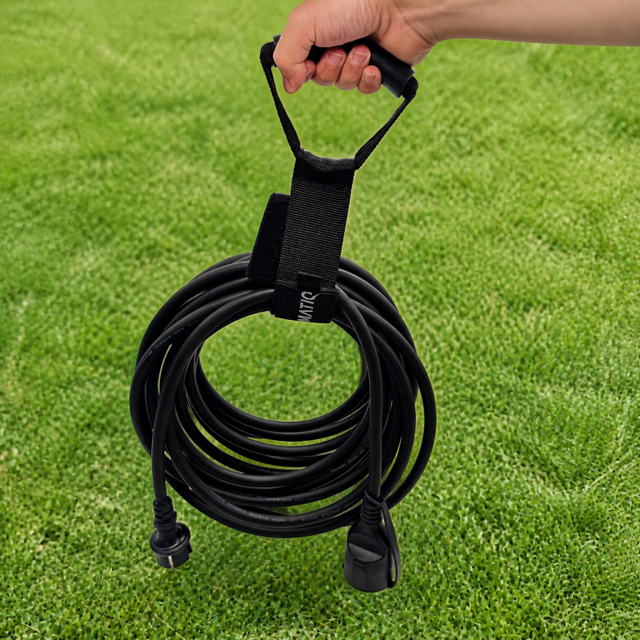 Outdoor Heavy Duty 250V 3X2.5mm² Electrical IP44 CEE Extension Cables Power Extension Cord with Cover and Portable Handle Strap
