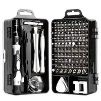 Set Obeng Presisi 115 Buah, Baja Multiguna, Magnetik, Torx Phillips, Grade Industri, Finishing Seng, OEM, Perkakas Tangan, Mobile