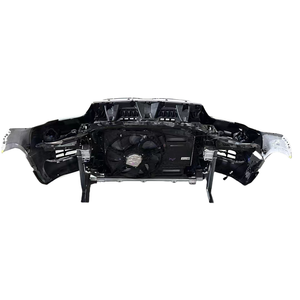Adecuado para 16-19 <span class=keywords><strong>BMW</strong></span> <span class=keywords><strong>X1</strong></span> F48 montaje de parachoques delantero rejilla radiador ventilador entrada campana luces antiniebla - Product Image 5
