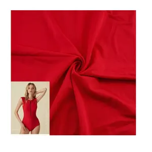Poliammide 82% in nylon 18% Spandex 200g Bikini opaco elasticizzato 4 vie tinto Upf 50 Drifit tessuto sportivo costumi da bagno Performance