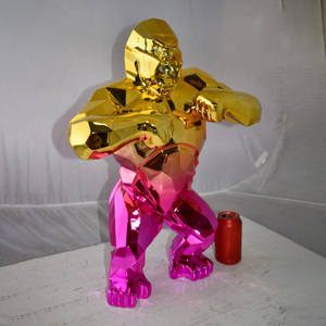 Estatua King <span class=keywords><strong>Kong</strong></span> de resina de color púrpura o personalizado textil moderno-Arte y coleccionable - Product Image 6