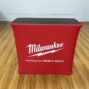 New Arrival Custom Design Promotion Counter <strong>Table</strong> <strong>Pop</strong> <strong>up</strong> Counter <strong>Table</strong> <strong>Display</strong> Aluminum Alloy Foldable Counter <strong>Table</strong> for Events - Product Image 4