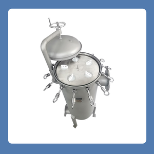 Prezzo di fabbrica 40 pollici 3 micron filtro ad alto flusso in acciaio inox, resistente alla corrosione e adatto per la desalinizzazione dell'acqua di mare - Product Image 3