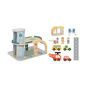 2025 nuevos juguetes <span class=keywords><strong>de</strong></span> <span class=keywords><strong>madera</strong></span> para juego <span class=keywords><strong>de</strong></span> imitación, juguetes simulados <span class=keywords><strong>de</strong></span> estacionamiento y helicóptero, juguetes <span class=keywords><strong>de</strong></span> escena <span class=keywords><strong>de</strong></span> gasolinera, educación temprana para niños - Product Image 5