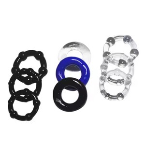 Ensemble d'anneaux péniens confortables en silicone pour hommes, jouet sexuel souple, marque STELLAR PATH CN TY-260509 - Product Image 6