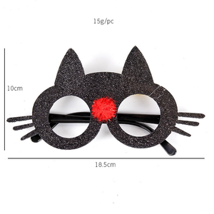 Halloween spettrale decorazione di occhiali da festa zucca ragno maschera creativa Costume da demone foto oggetti di scena per bambine stile <span class=keywords><strong>Horror</strong></span> - Product Image 6