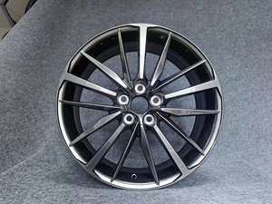 Nouvelles jantes en alliage d'aluminium de 19 pouces à 5 trous 5x114.3, multi-rayons, noires, 8J ET40/45 pour Toyota Camry - Product Image 3