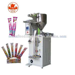 Máquina de sellado de llenado de bolsitas de bolsas de aceite de oliva de agua plástica Máquina de sellado de llenado de forma líquida Vertical - Product Image 6