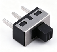 In Stock SS-12D10L5 5mm Handle Two Position Vertical DIP Toggle Switch