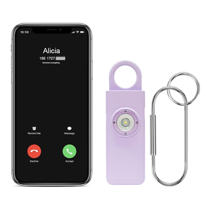 Alarma de Seguridad de Emergencia SOS de 130dB, Alta Sensibilidad, Recargable, Conexión Inalámbrica, Sin Necesidad de Aplicación, Ubicación GPS, Alerta por <span class=keywords><strong>SMS</strong></span>/Llamada, LED - Product Image 2