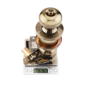 Roeasy-cerradura de <span class=keywords><strong>puerta</strong></span> <span class=keywords><strong>con</strong></span> perilla redonda, <span class=keywords><strong>pomo</strong></span> de calabaza de bronce, acero inoxidable, para <span class=keywords><strong>Interior</strong></span>, <span class=keywords><strong>con</strong></span> cerradura, precio al por mayor - Product Image 5