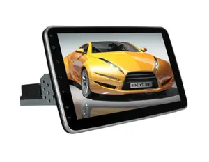 2 Din Android 9 10 inç arka görüş kamerası tam dokunmatik ekran çift Din araç Dvd oynatıcı oynatıcı 1 + 16 Gb ips ekran ile