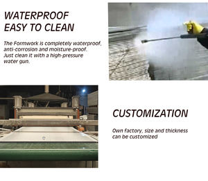 แบบหล่อคอนกรีตพลาสติก PP Plywood สำหรับงานก่อสร้าง ขายดีจากโรงงานมืออาชีพ ใช้ซ้ำได้มากกว่า 50 ครั้ง - Product Image 1