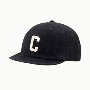 Gorras de Béisbol Personalizadas con Logotipo, Etiqueta de Cuero, Gorras Deportivas con Visera Plana, Gorras de Moda Deportivas con Apliques Bordados - Product Image 4