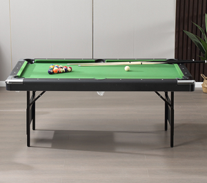 <span class=keywords><strong>Table</strong></span> de billard pliable portable pour enfants, en bois, légère, idéale pour la chambre et facile à transporter - Product Image 2