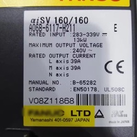 Amplificateur servo à double axe FANUC A06B-6117-H211 39A, unité de commande servo pour pièces détachées de tour et de fraiseuse CNC