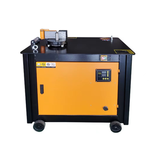 Dobladoras <span class=keywords><strong>de</strong></span> aro <span class=keywords><strong>de</strong></span> barra <span class=keywords><strong>de</strong></span> acero <span class=keywords><strong>de</strong></span> 4-18mm eléctricas ampliamente utilizadas, <span class=keywords><strong>dobladora</strong></span> <span class=keywords><strong>de</strong></span> barra plana <span class=keywords><strong>de</strong></span> <span class=keywords><strong>hierro</strong></span> con Control CNC portátil, en el momento del lanzamiento - Product Image 5