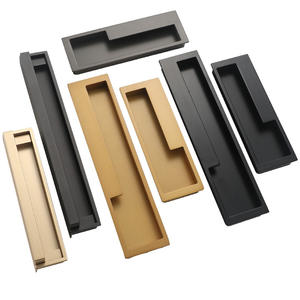 Tirador de armario de cajón oculto, tiradores de muebles de aluminio, perfil de aluminio, venta al por mayor directa, novedad única y conveniente - Product Image 1