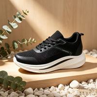 Chaussures de course sportives tendance à rayures, respirantes, avec empeigne en textile, lacets, bout souple, semelle intermédiaire confortable en EVA et semelle extérieure en PVC, printemps-été