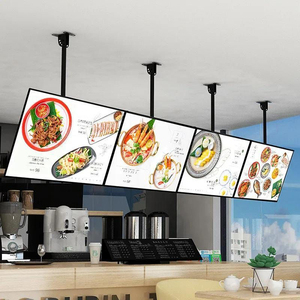 Caja de Luz Publicitaria, Menú Luminoso, Caja de Luz LED de Vidrio y Aluminio, Letrero de Menú LED Personalizado para Cafetería y Restaurante - Product Image 4