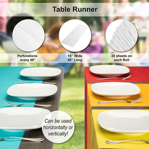 Rouleau <span class=keywords><strong>de</strong></span> nappes jetables Airlaid en promotion du fabricant, grande quantité en stock, perforation facile pour un courtage facile, sac en <span class=keywords><strong>papier</strong></span> élégant - Product Image 6