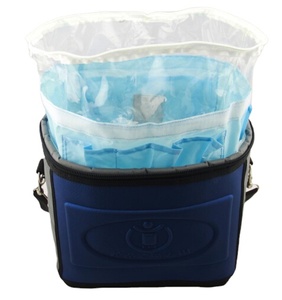 Sac à bandoulière isotherme en EVA, polyester 600D <span class=keywords><strong>avec</strong></span> mousse pour médicaments, aliments en conserve, voyage, glacière - Product Image 4