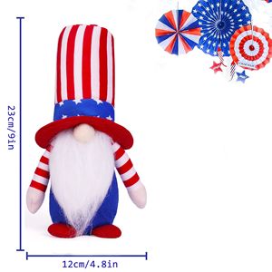 Nuevo EE. UU. Figura de Gnomo sin Rostro para <span class=keywords><strong>el</strong></span> Día de la Independencia, Adorno de Algodón con Bandera, Decoración para Interiores, Regalo para Adultos - Product Image 5