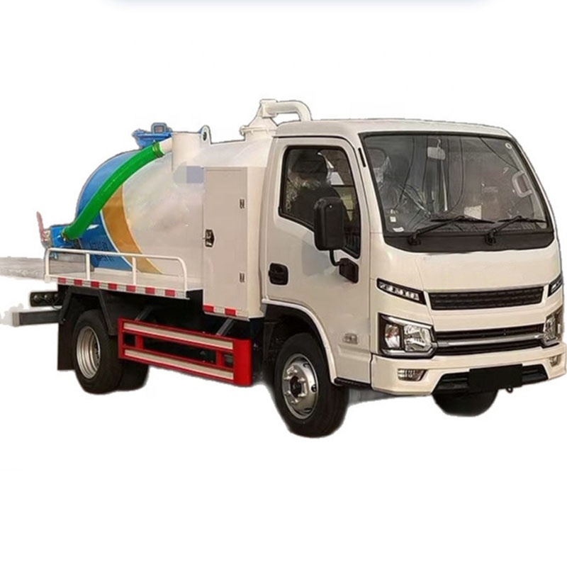 Customized Lithium Lead Acid Battery Electric Light Trucks Electric Motor Vehicle High Quality Sewage Suction Truck for SAIC