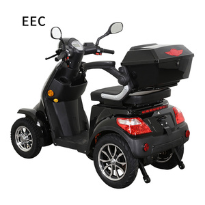 Scooter Eléctrico de 4 Ruedas, 3 Modos de Velocidad Seleccionables, Motor sin Escobillas de 1000W, Carga Máxima de 150 kg, Velocidad Máxima de 25 <span class=keywords><strong>km</strong></span>/h, Alcance de 50 <span class=keywords><strong>km</strong></span> - Product Image 5