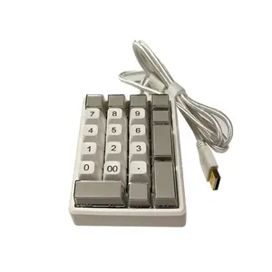 21 tasti del Tastierino Numerico POS Numerico Programmabile Membrana Personalizzato Mini Tastiera con USB KB21U
